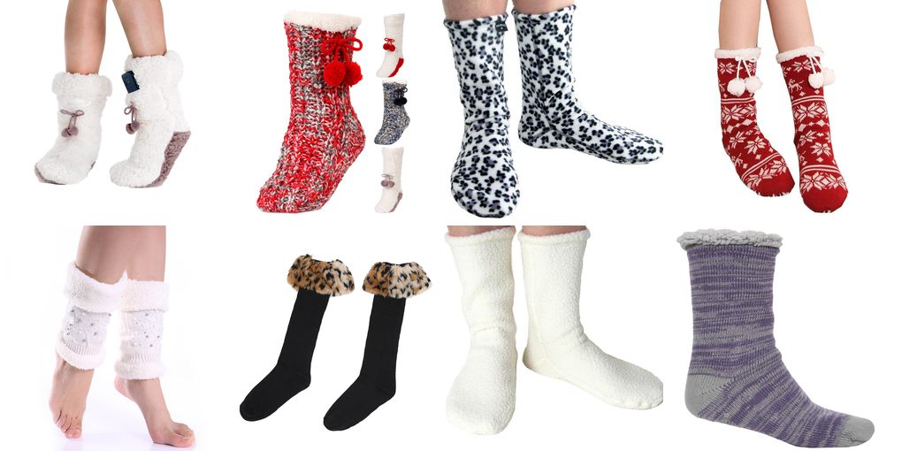fleece socks for women